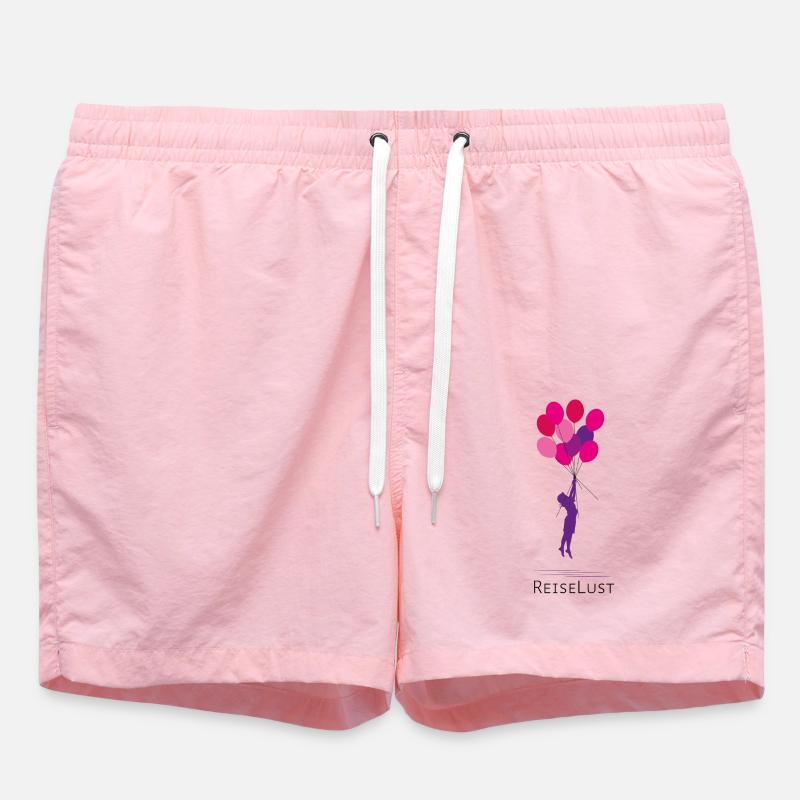 Errance - Short de bain - rose