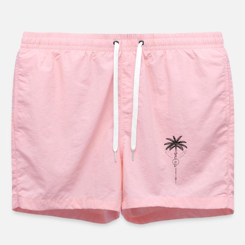 Errance - Short de bain - rose