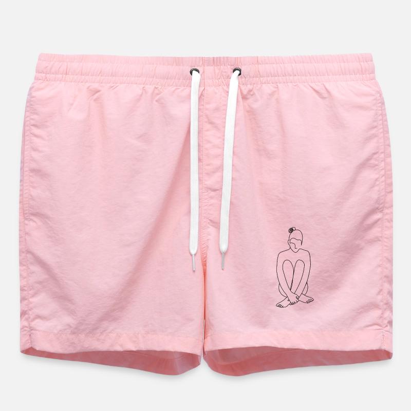 Inside - Swim Trunks - pink
