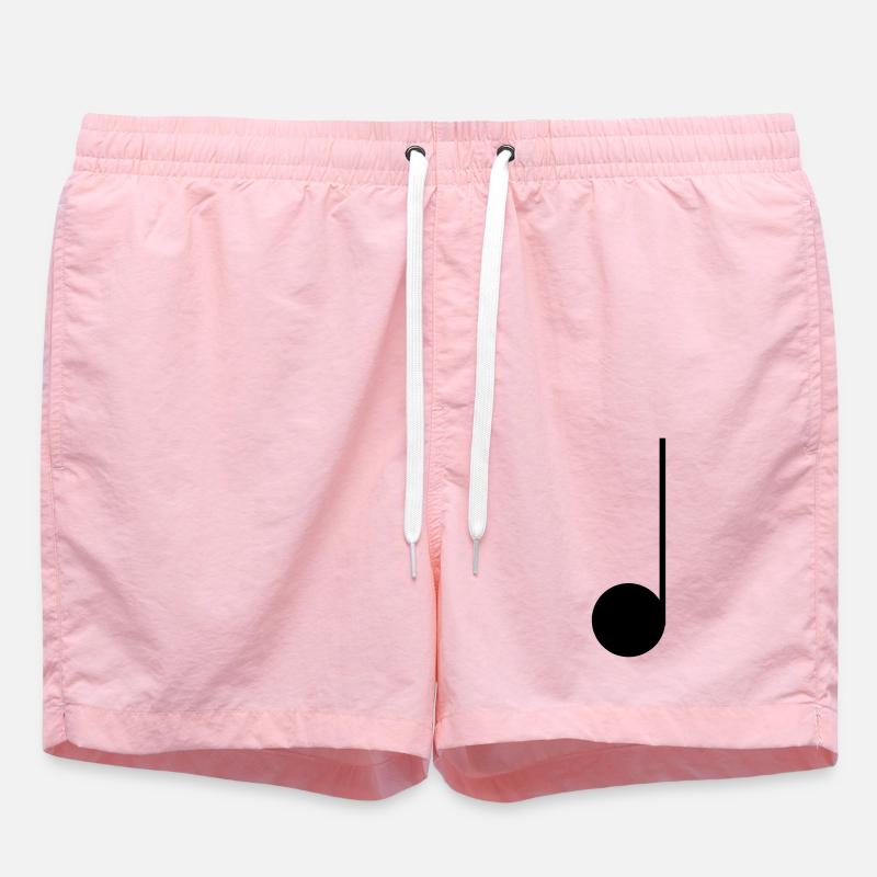 Note - Short de bain - rose