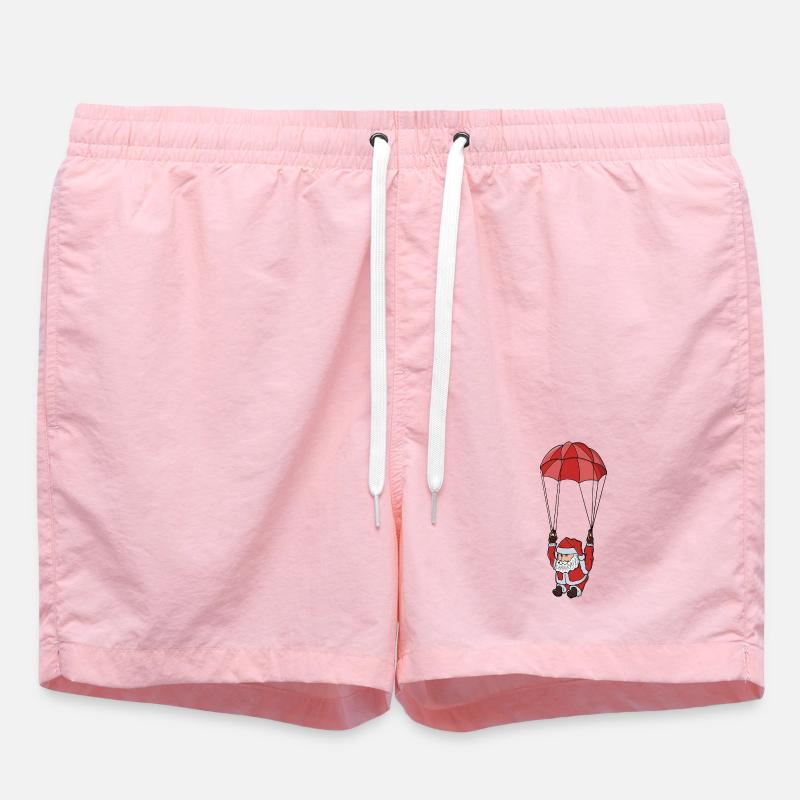 Parachutisme du Père Noël - Short de bain - rose
