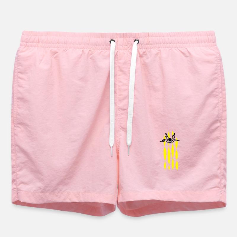 skydive - Swim Trunks - pink