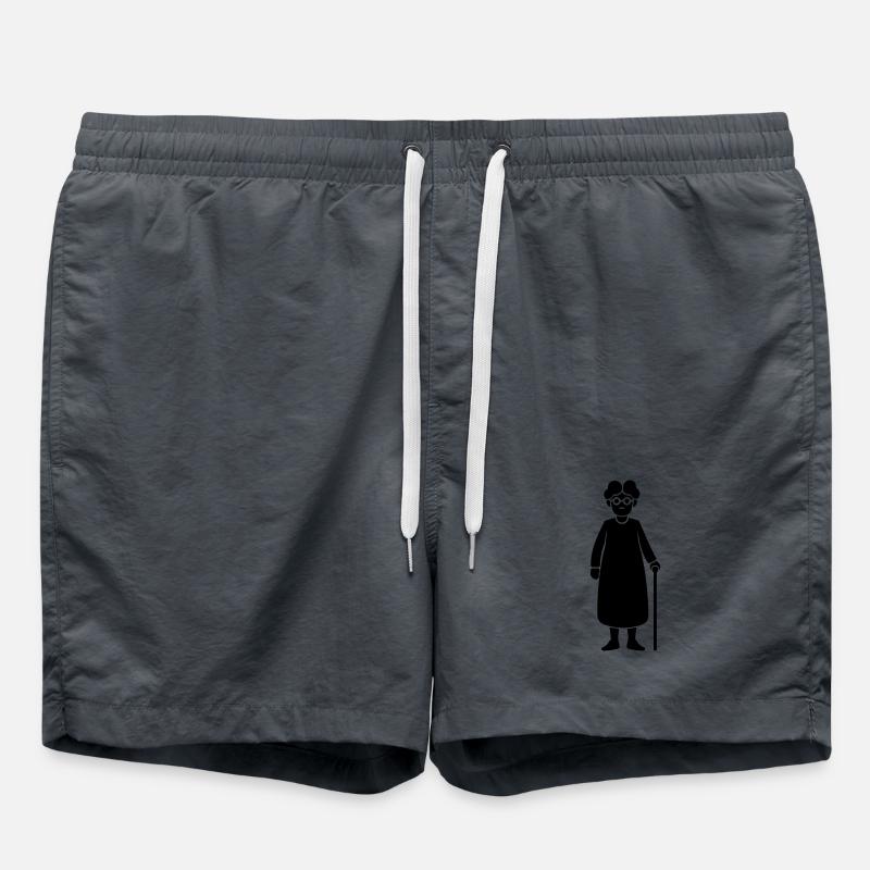 Granny Silhouette - Swim Trunks - undefined