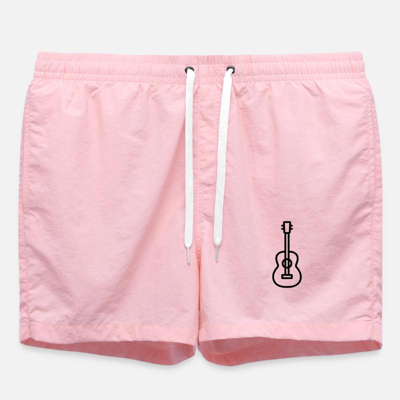 GUITAR - Short de bain - rose