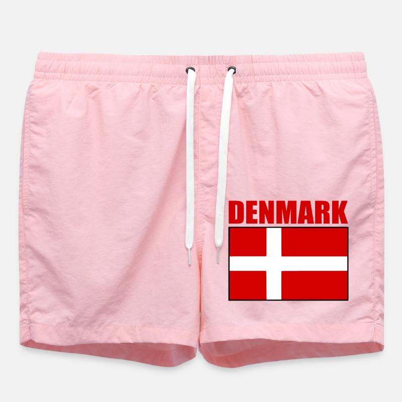 danemark - Short de bain - rose