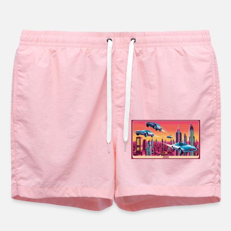 1000022801 - Swim Trunks - pink
