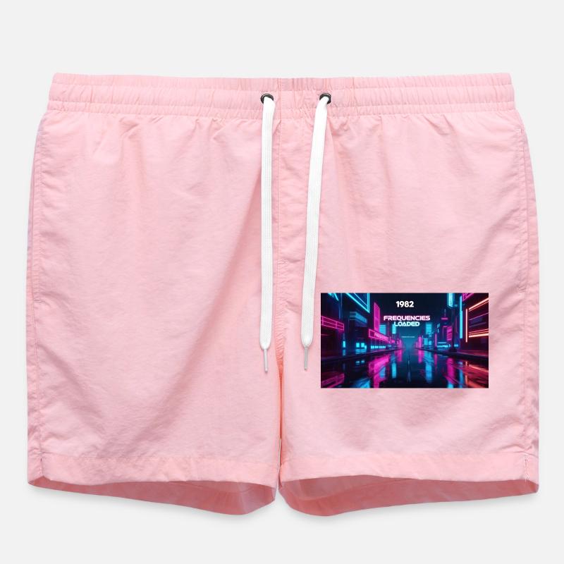 FRÉQUENCES CHARGÉES - Short de bain - rose
