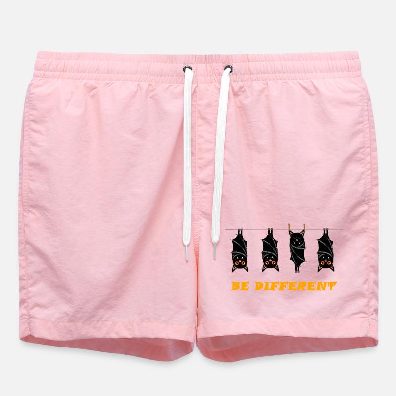 BE DIFFERENT - Swim Trunks - pink