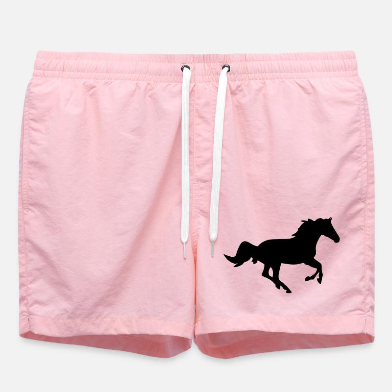 Un cheval - Short de bain - rose