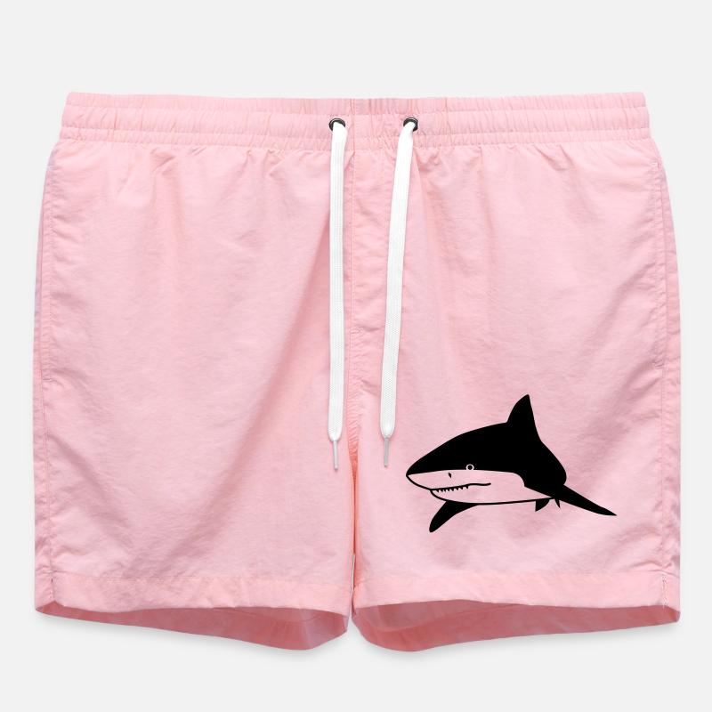 requin - Short de bain - rose