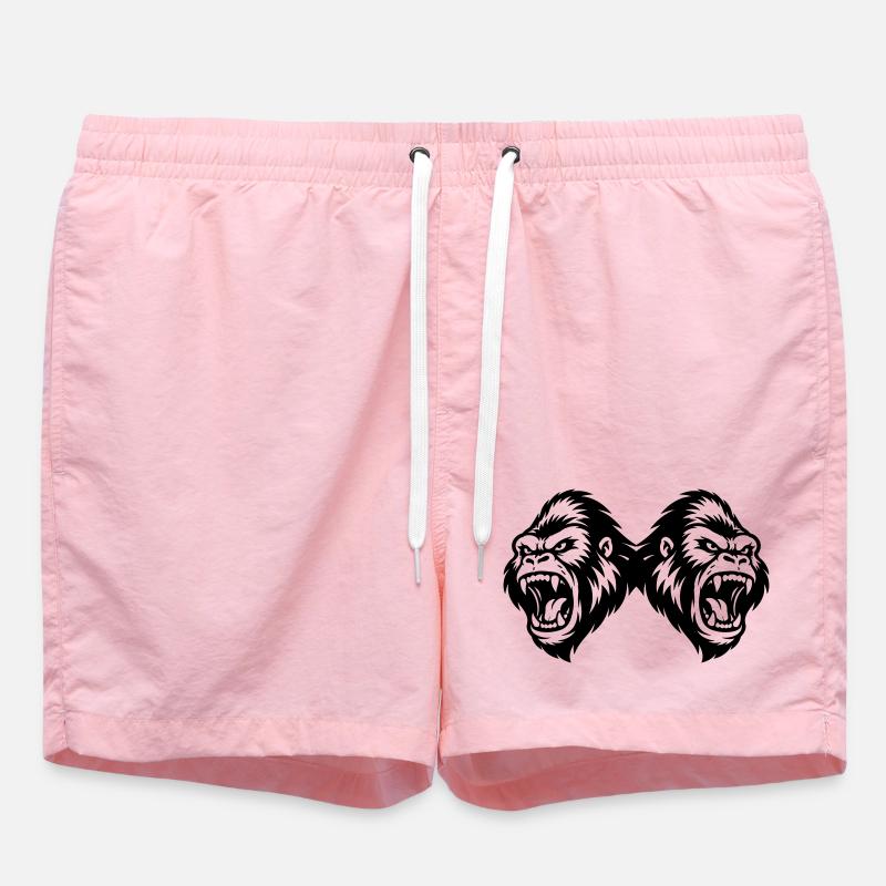Équipe Gorille - Short de bain - rose