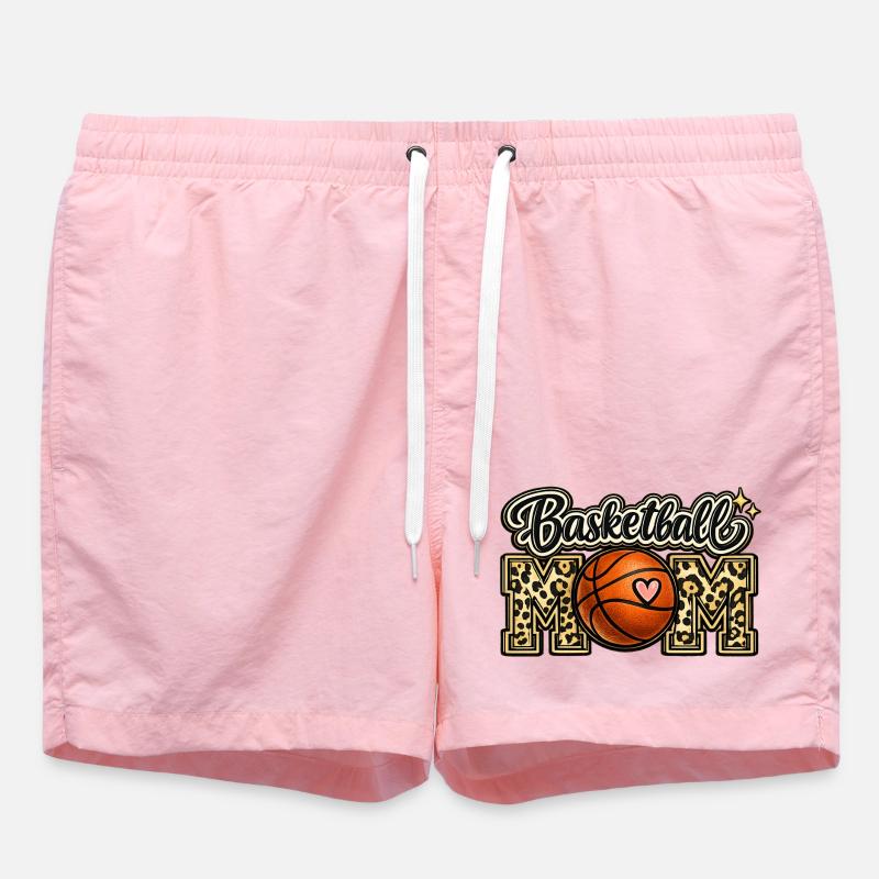 Fête des mères Basket Maman Léopard - Short de bain - rose