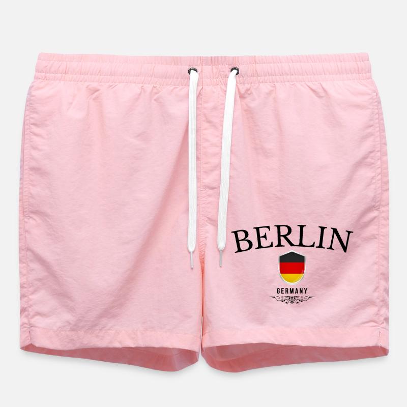 Berlin souvenir, design élégant Berlin - Short de bain - rose