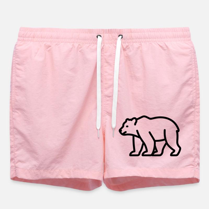 Bär - Badeshorts - Pink