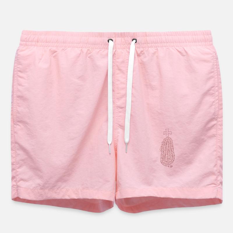 RUNSTEN, JÄRVSÖ - Swim Trunks - pink