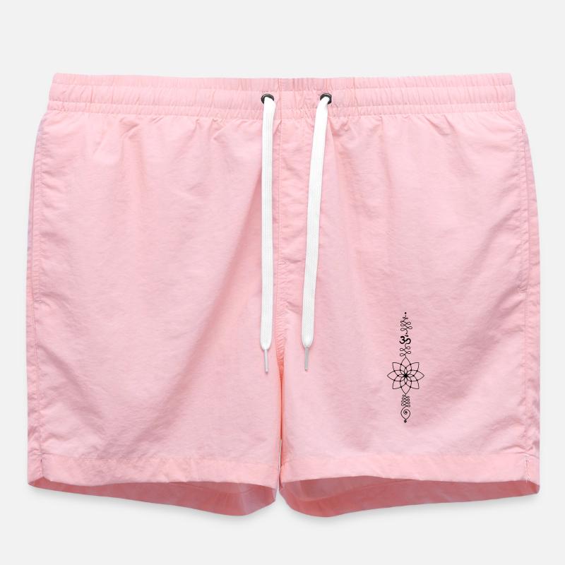 OM Totem – Kraft der Inneren Stille - Badeshorts - Pink