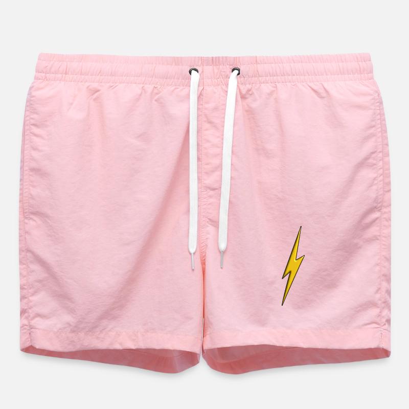 Eclair Jaune 3d - Short de bain - rose