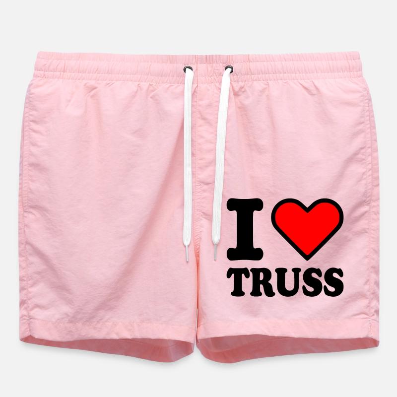 J’adore les treillis - Short de bain - rose