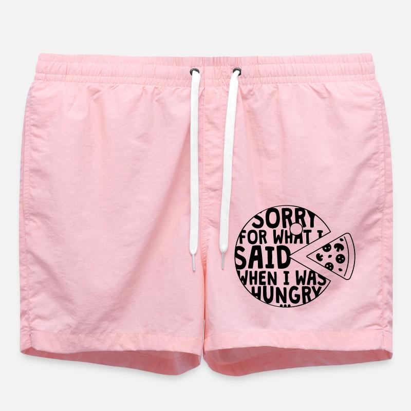 désolé pour ce que j’ai dit quand j’avais faim - Short de bain - rose
