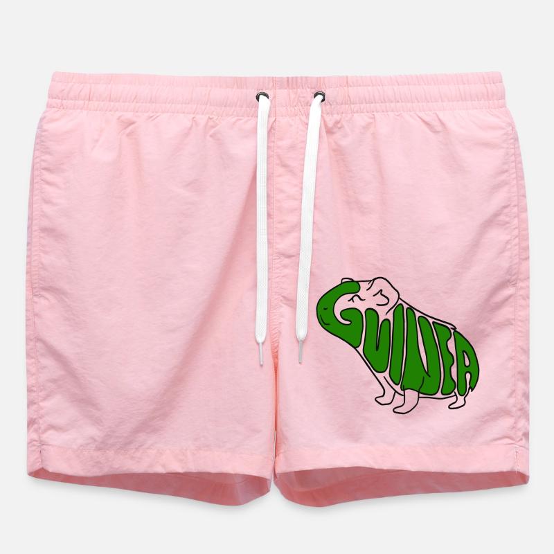Cochon d’Inde Vert - Short de bain - rose