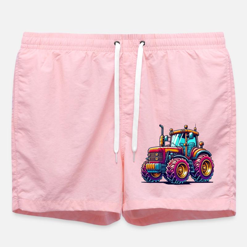 Traktor - Badeshorts - Pink