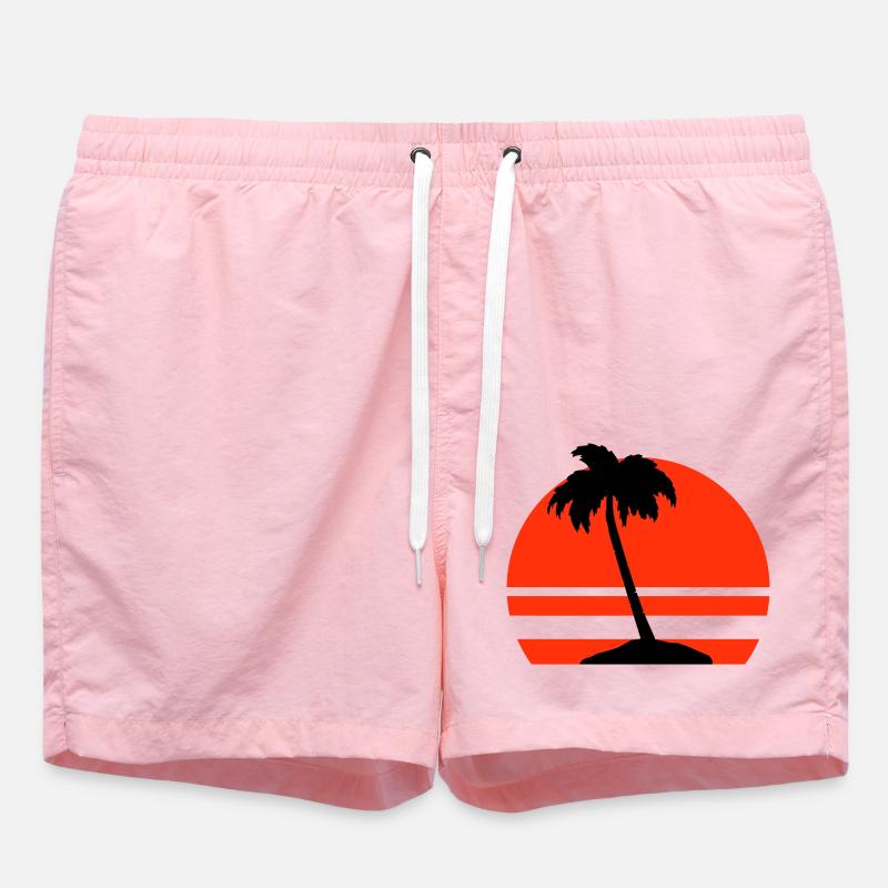 Île Palm - Short de bain - rose