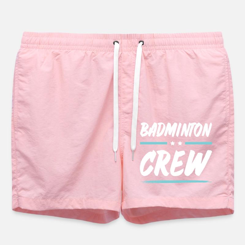 Équipe de badminton - Short de bain - rose
