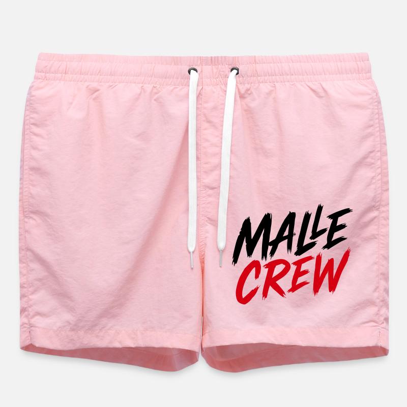 Malle Crew Mallorca - Swim Trunks - pink