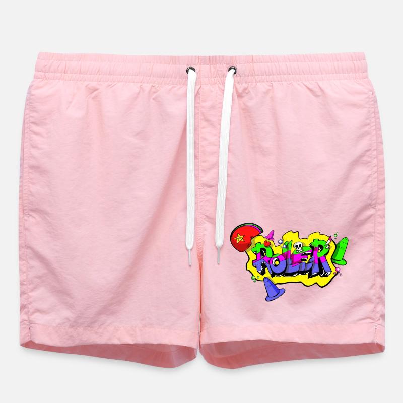 ROLLER - Short de bain - rose