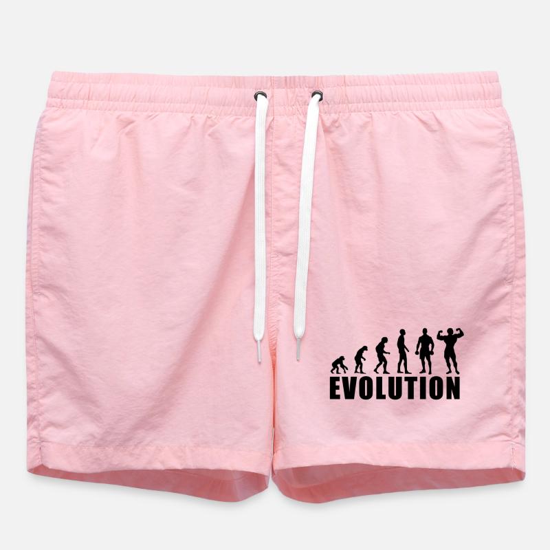 EVOLUTION BODY BUILDING gift - Swim Trunks - pink