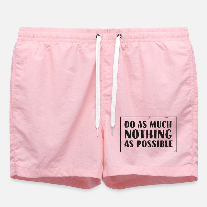 Nothing - Short de bain - rose