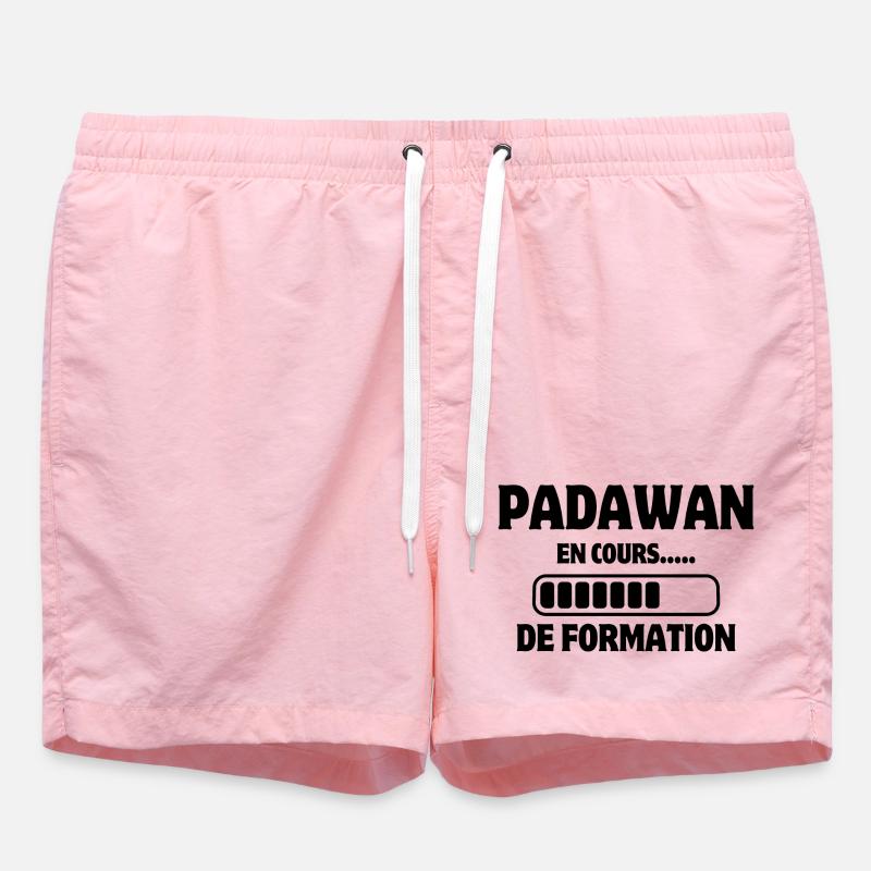 stagiaire, padawan, formation, travail - Short de bain - rose