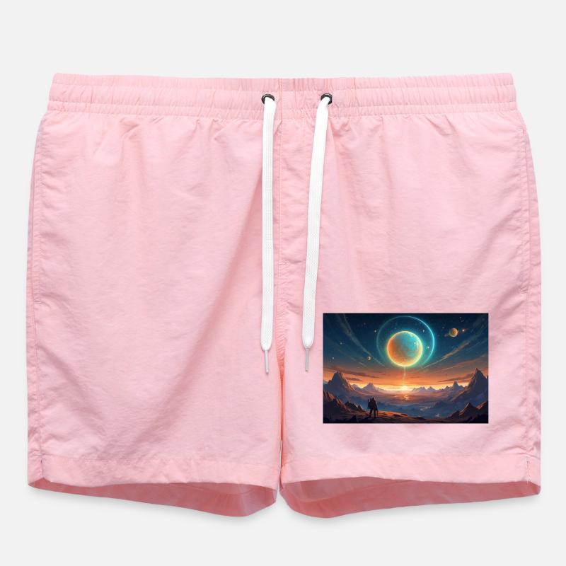 Helldivers Planet X - Badeshorts - Pink