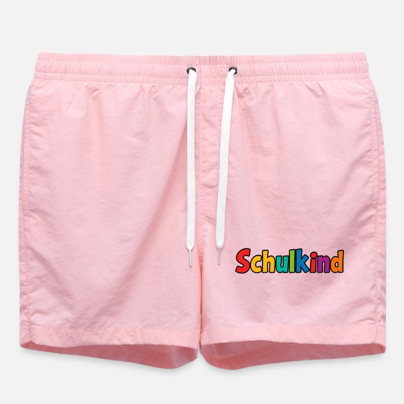 Écolier coloré - Short de bain - rose
