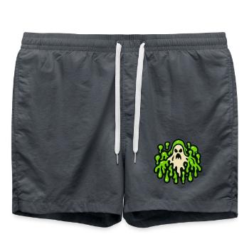 Gruseliger Geisterschleim-Print - Badeshorts -  - Vorne