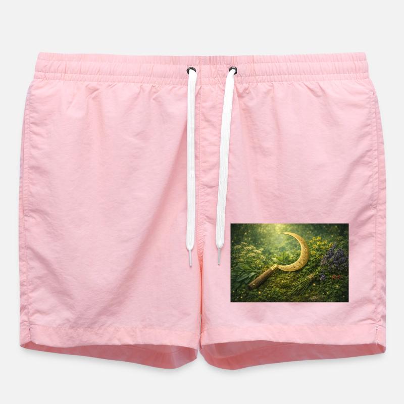 Herbal power - Swim Trunks - pink