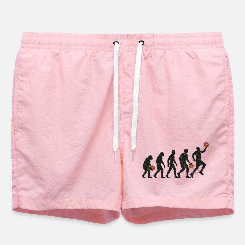 Évolution du joueur de basket - Short de bain - rose