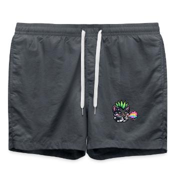 Peintures en aérosol Punk Kitten Neon - Short de bain -  - Devant