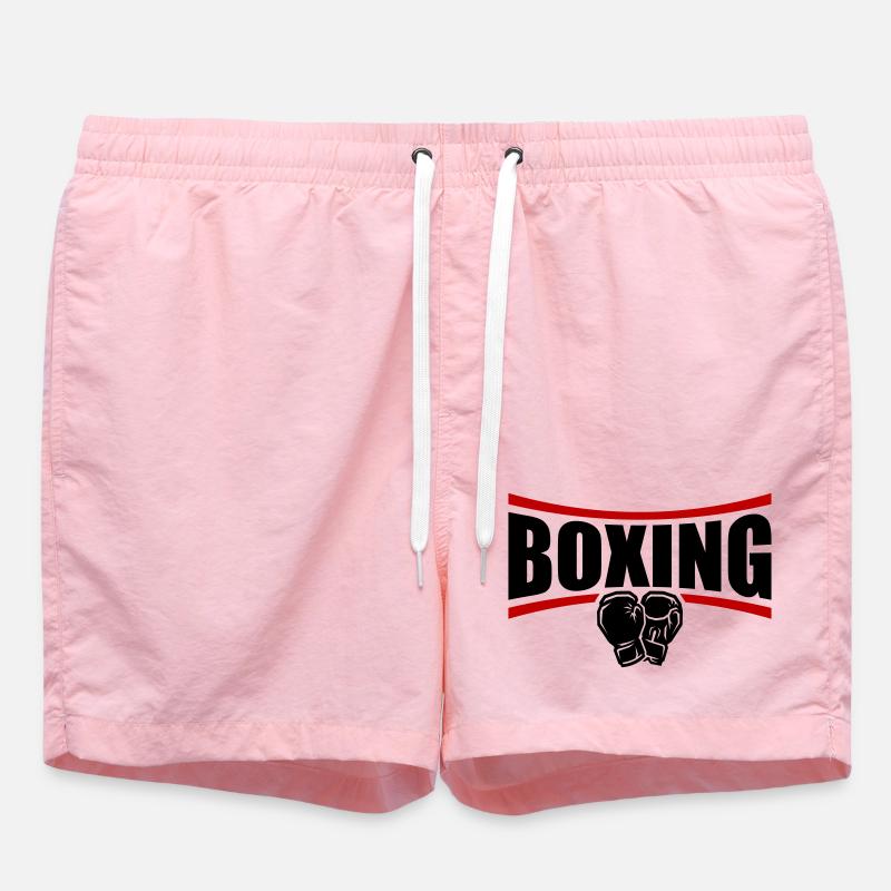 Boîtes de boxe - Short de bain - rose