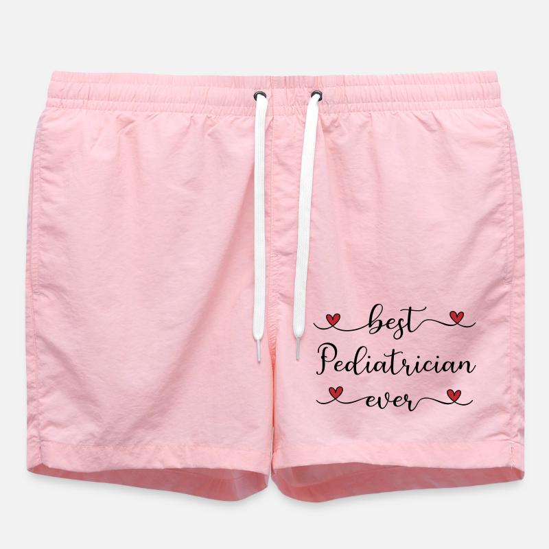 bester Kinderarzt der Welt - Badeshorts - Pink