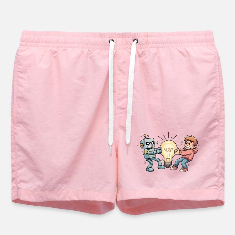 WhosIdea - Badeshorts - Pink
