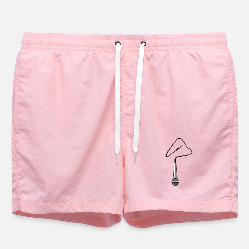 micro - Swim Trunks - pink