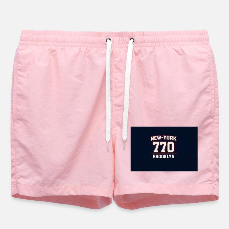 NY 770 Brooklyn - Swim Trunks - pink