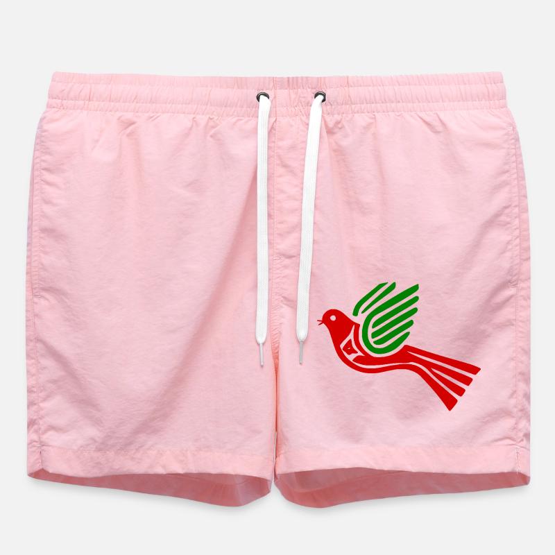 Colombe de la paix - Short de bain - rose