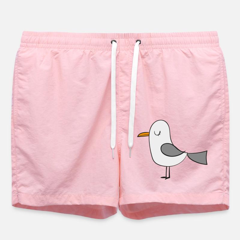 mouette - Short de bain - rose