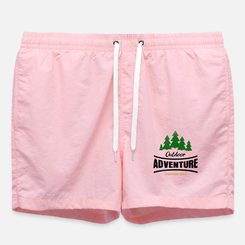 Outdoor adventure Thüringer Wald - Short de bain - rose