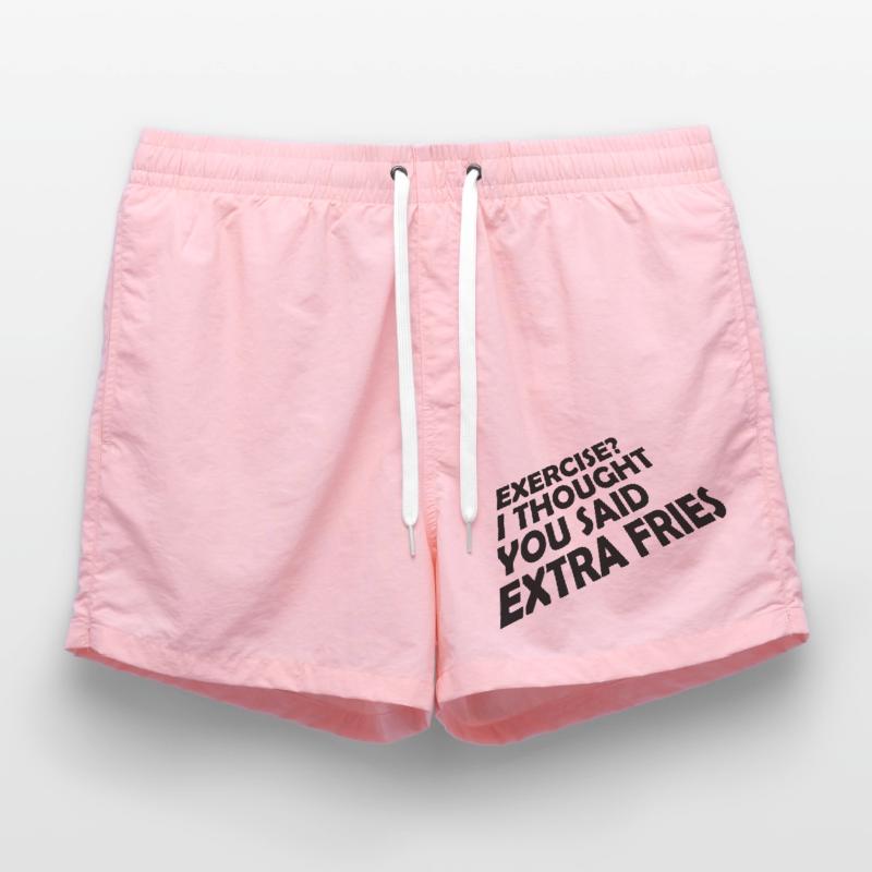 Cotización de papas fritas adicionales de ejercicio Bañador