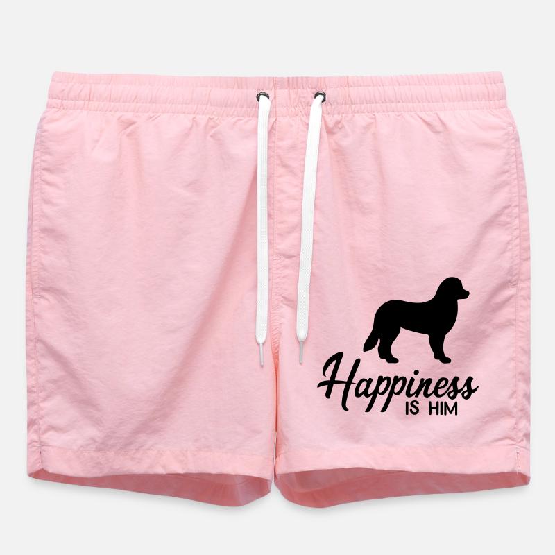 Le bonheur est mon chien - Short de bain - rose