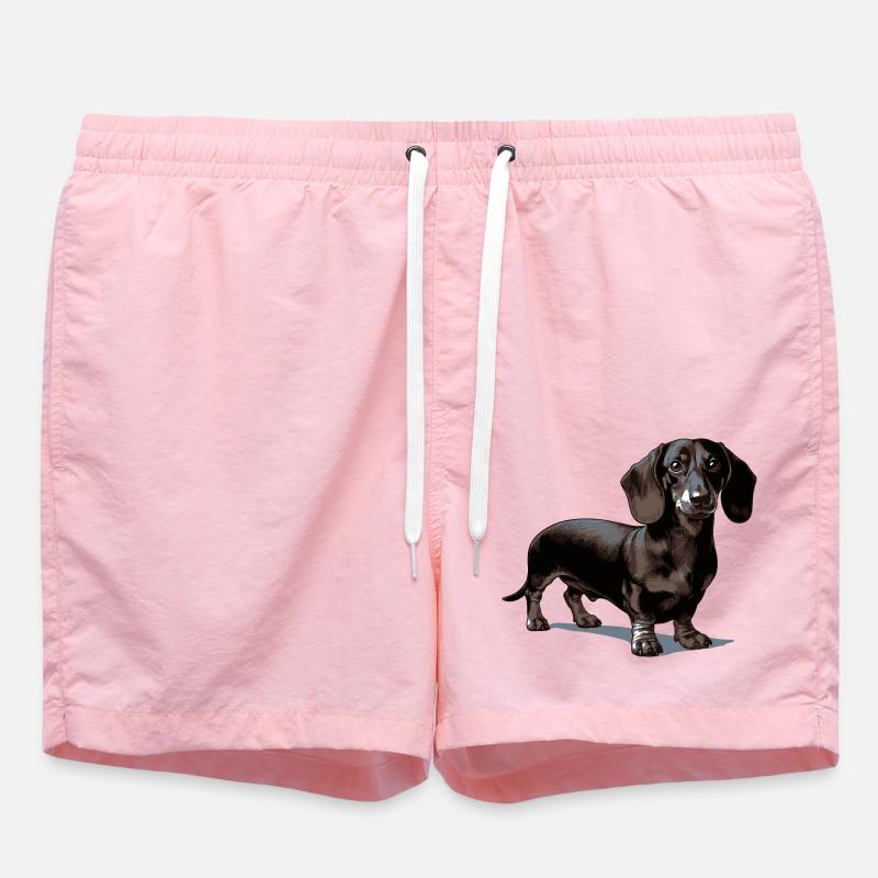 Teckel - Short de bain - rose