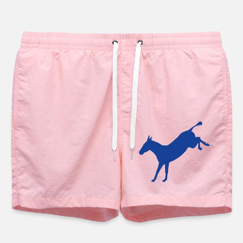 Âne rebelle - Short de bain - rose
